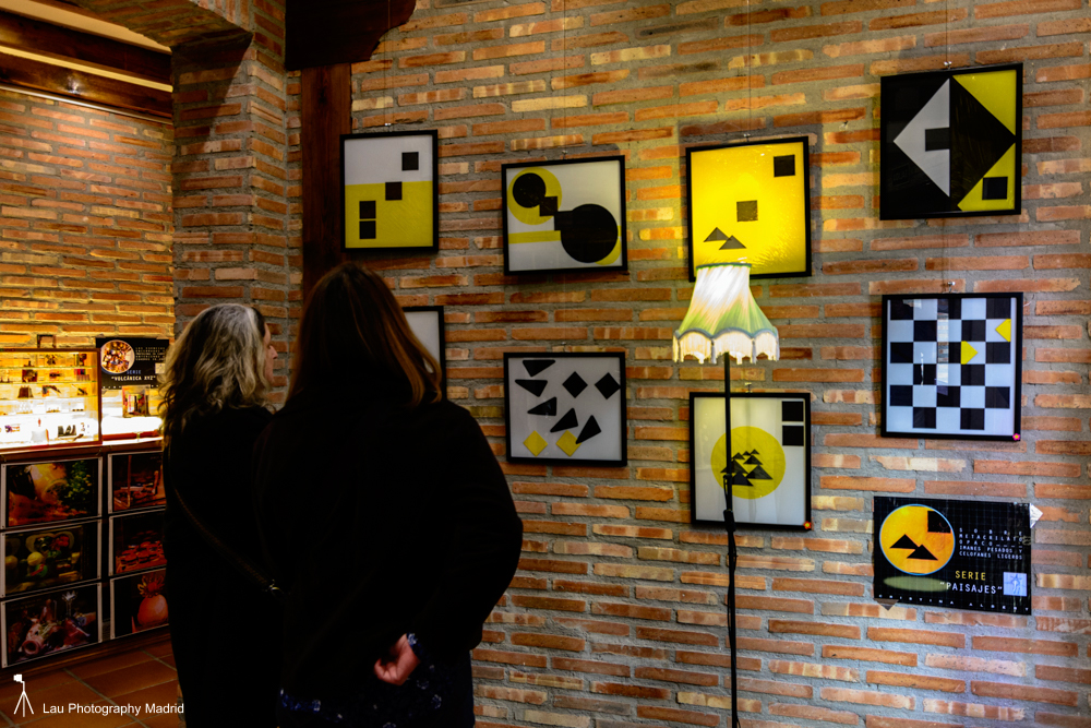 Exposición de Cristina Albert, en la Mercería. (Fotografía: Francisco Blanco).