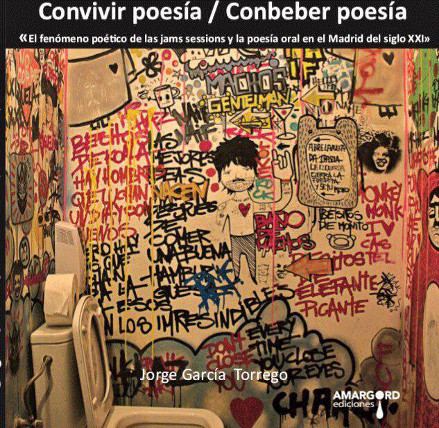 Portada de 'Convivir poesía / Conbeber poesía', de Amargord Ediciones.