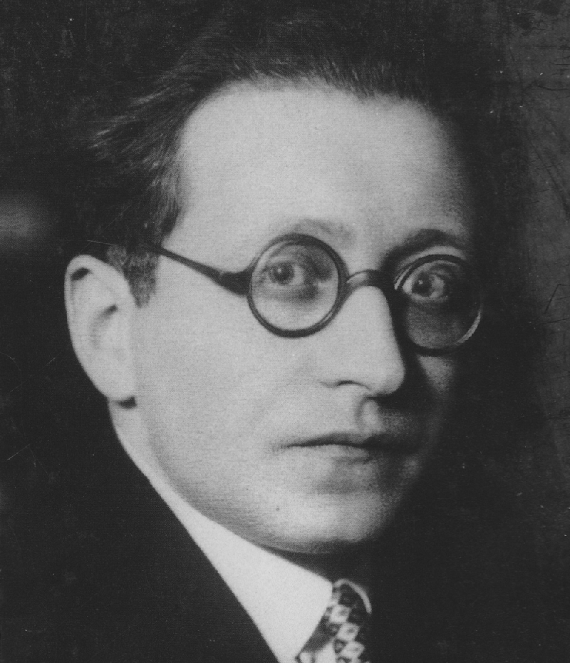 El escritor Hermann Ungar (Boskovice, Moravia, 1893-Praga, 1929).