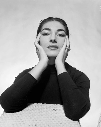 Cecil Beaton, María Callas (1956).