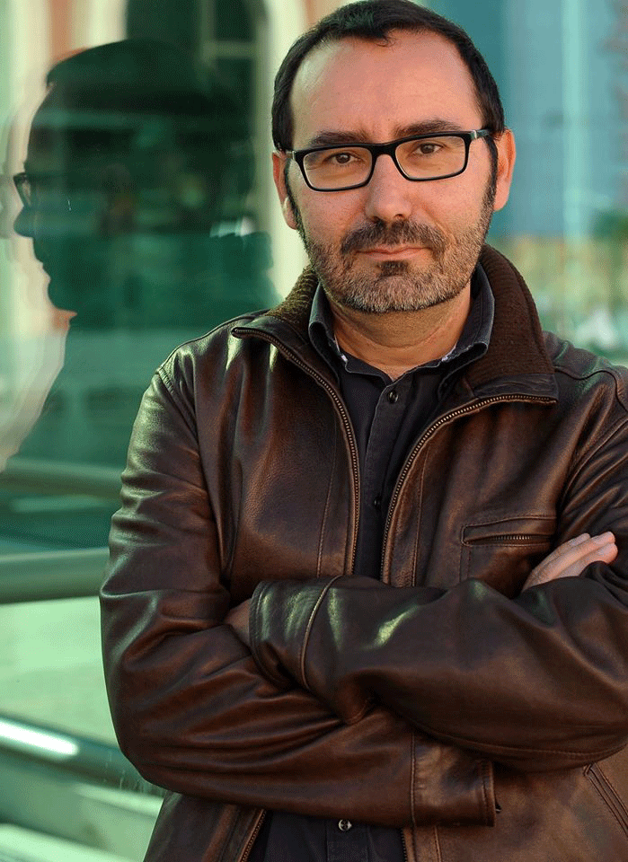 El escritor Javier Morales, autor del libro 'El día que dejé de comer animales'.