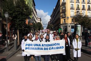 Los médicos de Madrid continúan con la huelga ante la incomparecencia del consejero de Sanidad.